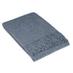 Cambridge Throw - 100% NZ Wool - Navy - Home & Garden > Decor