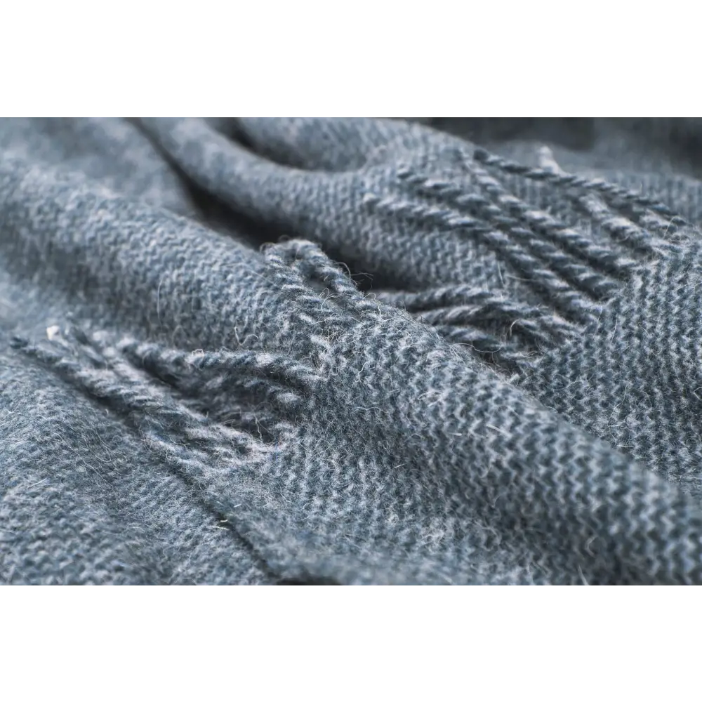 Cambridge Throw - 100% NZ Wool - Navy - Home & Garden > Decor
