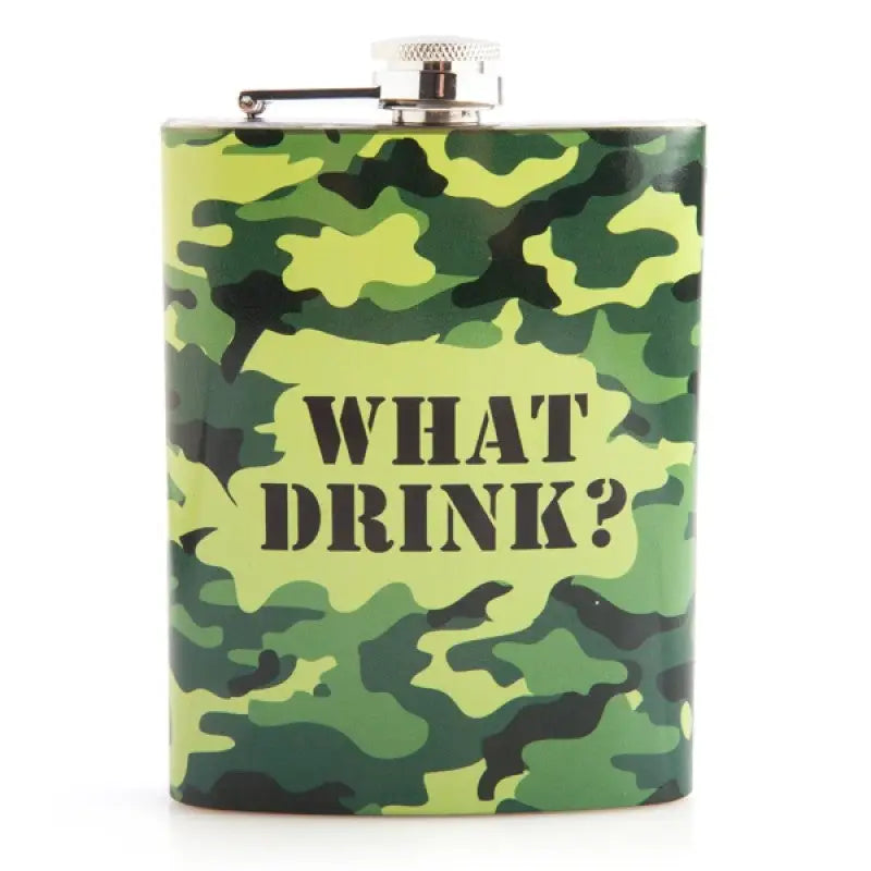 Camo Metal Flask - Home & Garden > Kitchenware