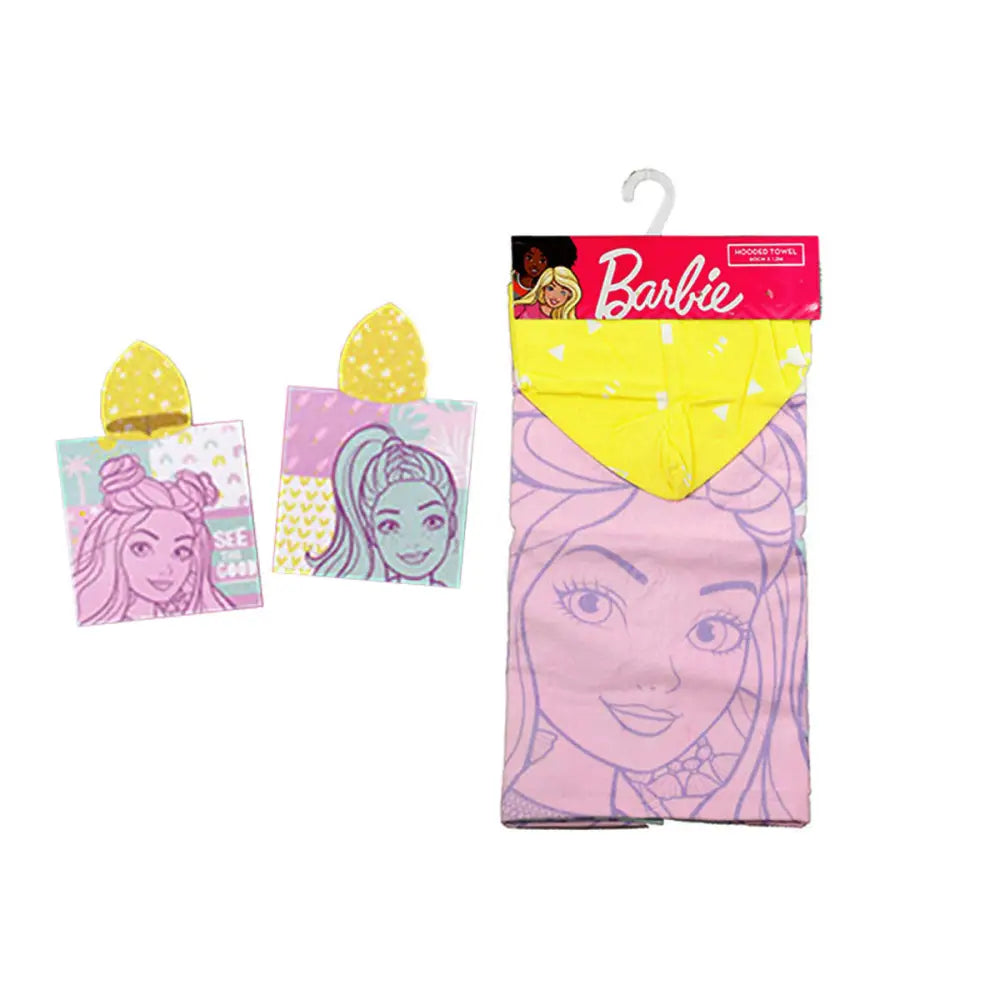 Caprice Barbie See the Good Cotton Hooded Licensed Towel 60 x 120 cm - Home & Garden > Bathroom Accessories