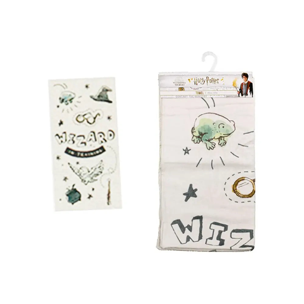 Caprice Harry Potter Wizard in Training Cotton Beach Licensed Towel 60 x 120 cm - Home & Garden > Bathroom Accessories