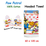 Caprice Paw Patrol Cotton Hooded Licensed Towel 60 x 120 cm - Home & Garden > Bathroom Accessories