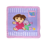 Caprice Polar Fleece Throw Rug Dora Explorer with Monkey 100 x 100 cm - Home & Garden > Bedding