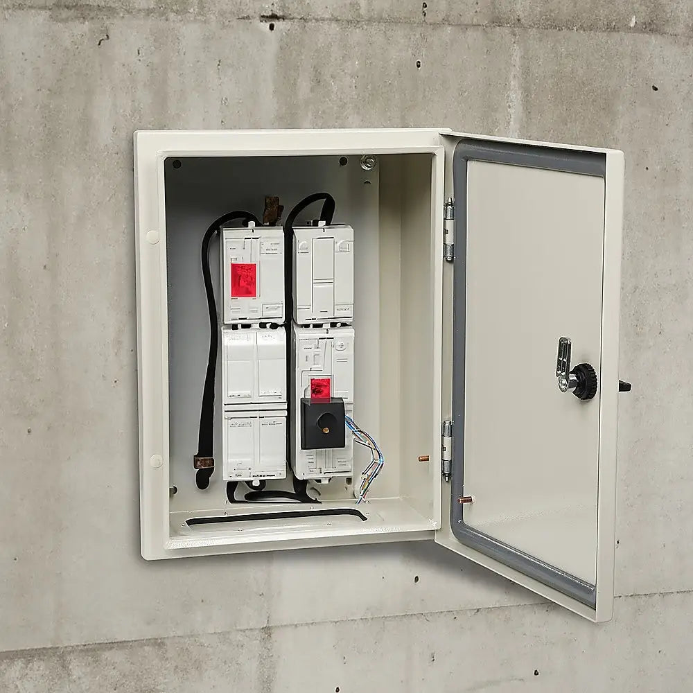 Carbon Steel Electrical Enclosure Box IP65 Wall Mount 400 x 300 x 200 mm - Furniture > Office