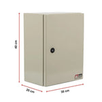 Carbon Steel Electrical Enclosure Box IP65 Wall Mount 400 x 300 x 200 mm - Furniture > Office