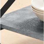 Carlly 2 Tiers Kitchen Rolling Bar Cart In Concrete Grey - Furniture > Dining