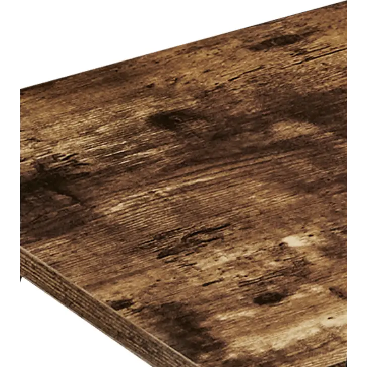 Carlly 2 Tiers Kitchen Rolling Bar Cart In Rustic Oak - Furniture > Dining