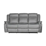 Carlton 3R + 1R + 1R Finest Fabric Recliner Sturdy Construction Metal Mechanism - Furniture > Sofas