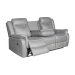 Carlton 3R Finest Fabric Recliner Sturdy Construction Metal Mechanism - Furniture > Bar Stools & Chairs > Arm Chairs &