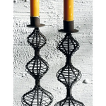casa-verde-wire-candlestick-dakar-antique-rust-30cm - Home & Garden > Decor > Candle Accessories