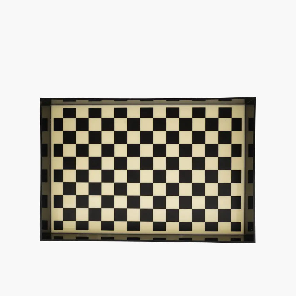 Cassette Checkboard Large Tray - Home & Garden > Decor