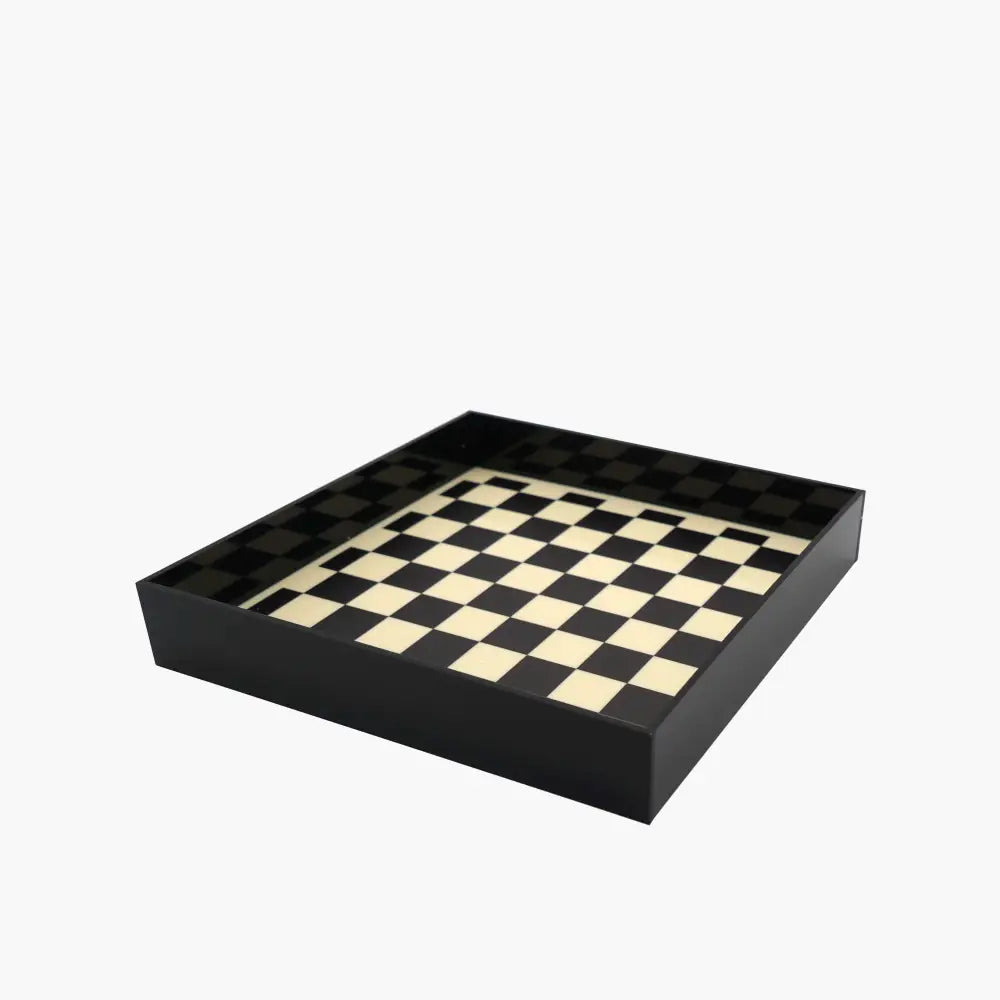 Cassette Checkboard Small Tray - Home & Garden > Decor
