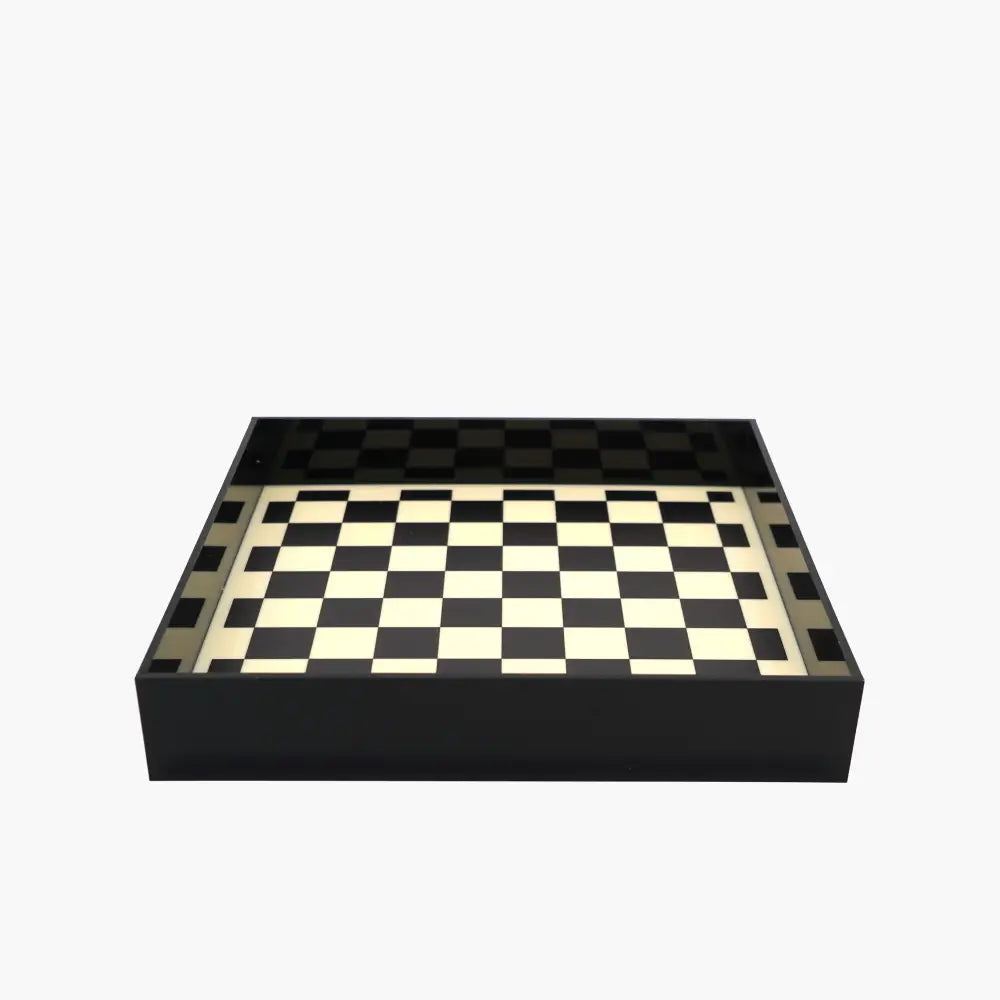 Cassette Checkboard Small Tray - Home & Garden > Decor