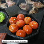 Cast-Iron Traditional Egg Pan Pre-seasoned Non-Stick 23cm - Home & Garden > Kitchenware