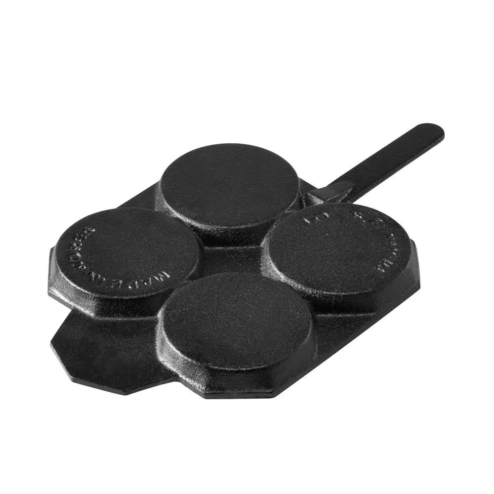 Cast-Iron Traditional Egg Pan Pre-seasoned Non-Stick 23cm - Home & Garden > Kitchenware