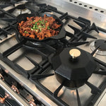 Cast-Iron Traditional Pot Pre-seasoned Non-stick 21cm - Home & Garden > Kitchenware