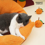 Cat Bed Cat Calming Beds Cat Sleeping Bed Detachable Washable Fluffy Cat Beds - Pet Care > Cat Supplies > Cat Furniture