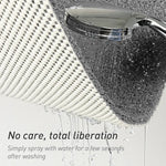 Cat Head Gray Non-Slip Loofah-Style Bathroom Mat -Quick-Dry and Soft 40*80cm - Home & Garden > Bathroom Accessories >