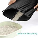 Cat Litter Mat Honeycomb Dual Layer Design Medium - Pet Care > Cat Supplies > Cat Litter