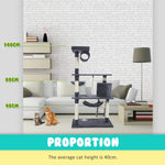 Cat Tree Multi Level Scratcher MAPLE 140cm GREY - Pet Care > Cat Supplies > Cat Scratchers