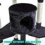 Cat Tree Multi Level Scratcher PARALA 201cm GREY - Pet Care > Cat Supplies > Cat Scratchers
