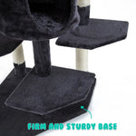 Cat Tree Multi Level Scratcher PARALA 201cm GREY - Pet Care > Cat Supplies > Cat Scratchers
