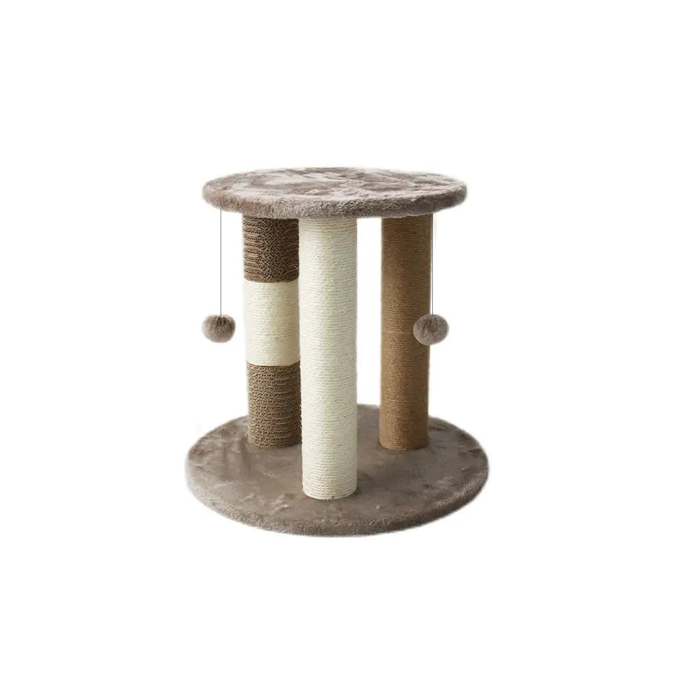 CATIO Multiple Cat Scratching Post With Cat Perch - Pet Care > Toys > Cat Toys