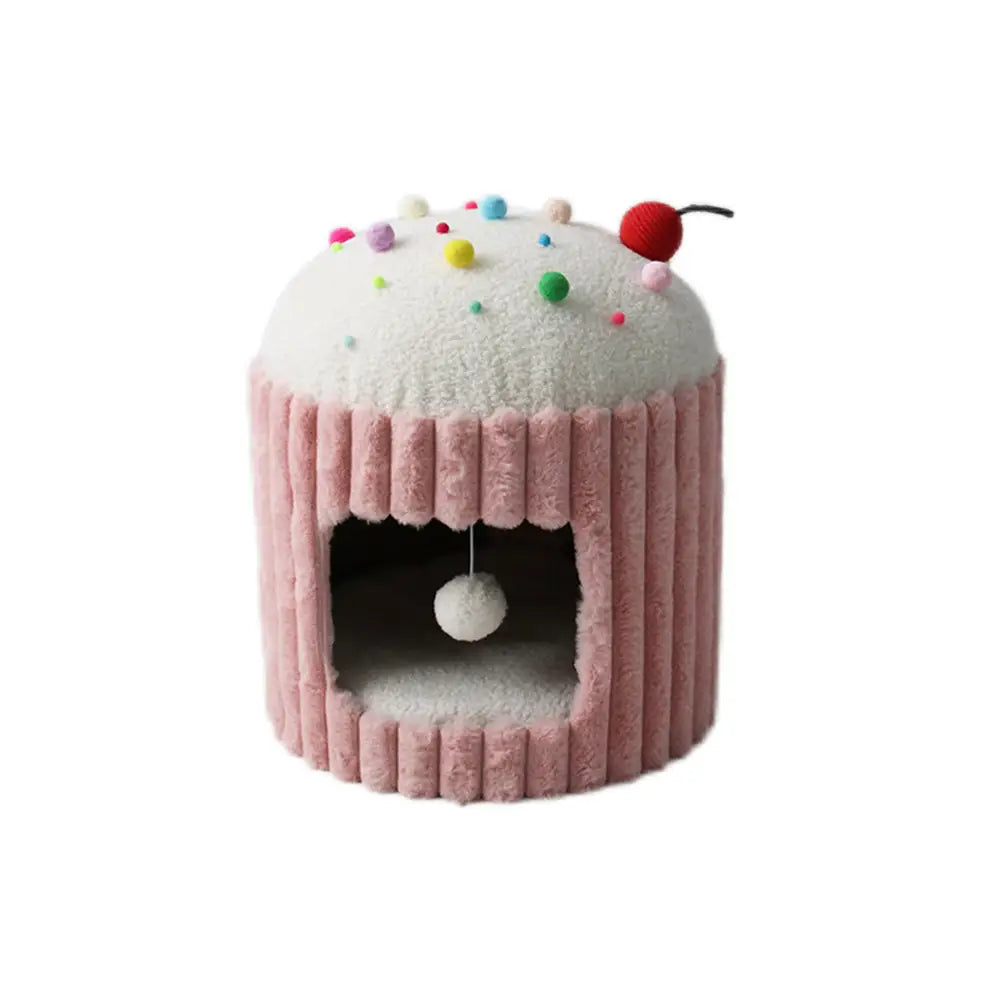 CATIO Pink Cupcake Cat House - Pet Care > Toys > Cat Toys