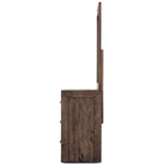 Catmint Dresser Mirror 6 Chest of Drawers Tallboy Storage - Grey Stone - Home & Garden > Storage > Clothing & Wardrobe