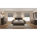 Catmint Dresser Mirror 6 Chest of Drawers Tallboy Storage - Grey Stone - Home & Garden > Storage > Clothing & Wardrobe