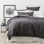 Cavallo Stone Washed 100% Linen Magnet European Pillowcase by Renee Taylor - Home & Garden > Bedding > Pillowcases