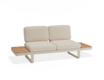 Cavello Modular Outdoor Sofa Config B - Beige - Beige - white background
