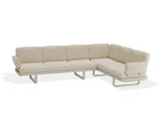 Cavello Modular Outdoor Sofa Config E - Beige - Beige - white background
