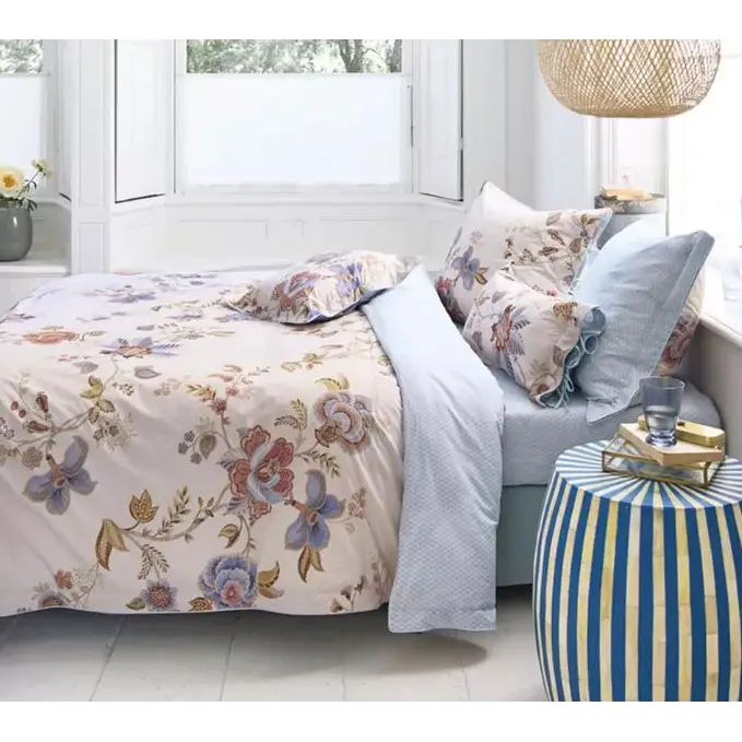 Cece Fiore White Quilt Cover Set By Pip Studio - Home & Garden > Bedding > Quilts & Duvets
