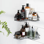 Cefito 2 Packs Bathroom Shelf Corner Storage Rack - Home & Garden > DIY > Kitchen & Bathroom DIY