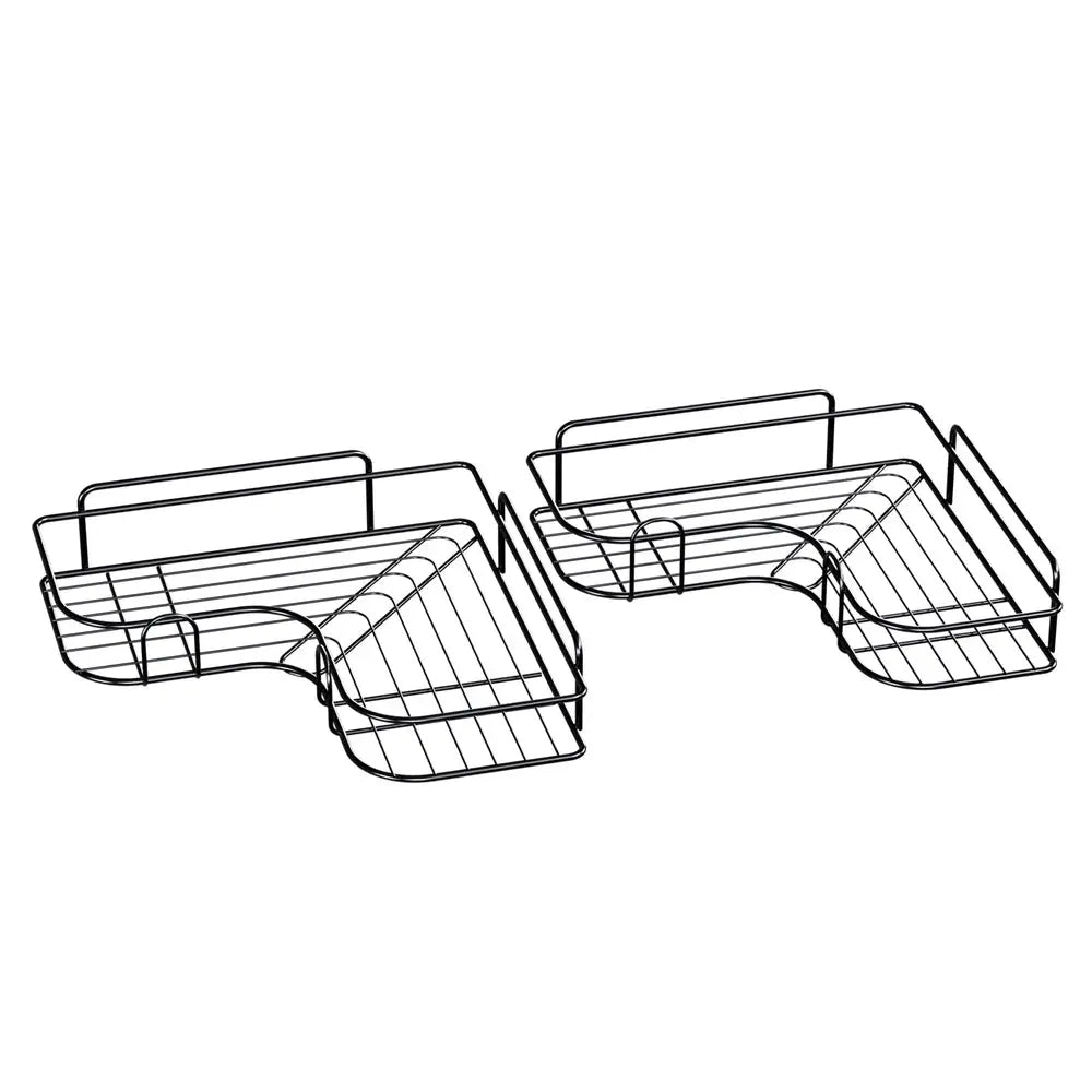 Cefito 2 Packs Bathroom Shelf Corner Storage Rack - Home & Garden > DIY > Kitchen & Bathroom DIY