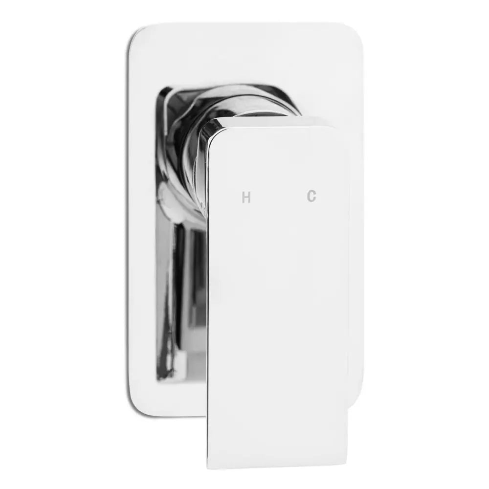 Cefito 8’’ Rain Shower Head Wall Arm Square High Pressure Mixer Tap Chrome - Home & Garden > Bathroom Accessories