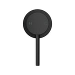 Cefito Basin Mixer Wall Tap Round Brass Faucet Shower Bathtub Black - Home & Garden > Bathroom Accessories > Shower