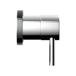 Cefito Basin Twin Tap Wall Round Brass Faucet Shower Bathtub Chrome - Home & Garden > Bathroom Accessories > Shower