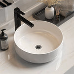 Cefito Bathroom Basin Ceramic Vanity Sink Hand Wash Bowl 35x12cm - Furniture > Bathroom > Sinks