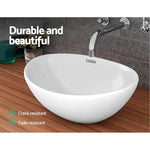 Cefito Bathroom Basin Ceramic Vanity Sink Hand Wash Bowl 41x34cm - Furniture > Bathroom > Sinks