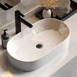 Cefito Bathroom Basin Ceramic Vanity Sink Hand Wash Bowl 52x31cm - Furniture > Bathroom > Sinks