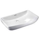 Cefito Bathroom Basin Ceramic Vanity Sink Hand Wash Bowl 60x38cm - Furniture > Bathroom > Sinks