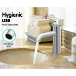 Cefito Bathroom Basin Mixer Tap Round Brass Faucet Vanity Laundry Chrome - Furniture > Bathroom > Tap & Sink Accessories