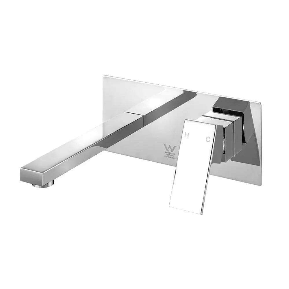 Cefito Bathroom Basin Mixer Tap Separate Faucet Vanity Laundry Chrome - Furniture > Bathroom > Tap & Sink Accessories