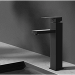 Cefito Bathroom Basin Mixer Tap Square Tall Faucet Vanity Laundry Black - Furniture > Bathroom > Tap & Sink Accessories