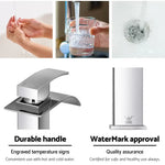 Cefito Bathroom Basin Mixer Tap Thin Tall Faucet Vanity Laundry Black - Home & Garden > Bathroom Accessories > Shower