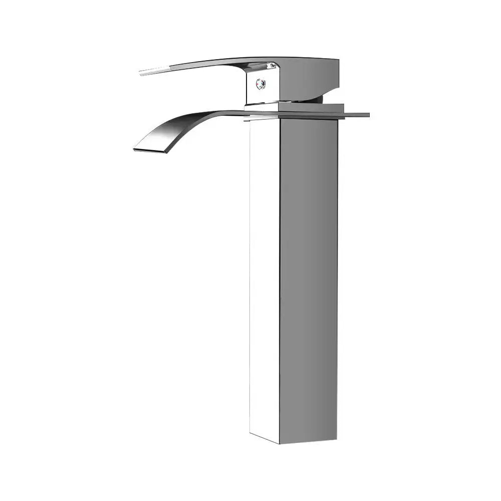 Cefito Bathroom Basin Mixer Tap Thin Tall Faucet Vanity Laundry Black - Home & Garden > Bathroom Accessories > Shower