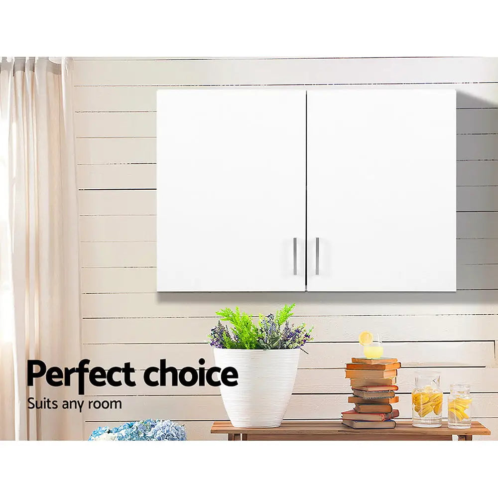 Cefito Bathroom Cabinet 900mm Wall Mounted Cupboard - Furniture > Bathroom