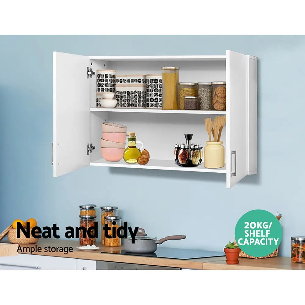 Cefito Bathroom Cabinet 900mm Wall Mounted Cupboard - Furniture > Bathroom